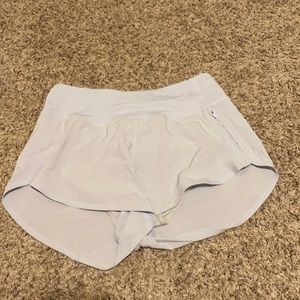 Dusty Blue Outdoor Voices shorts